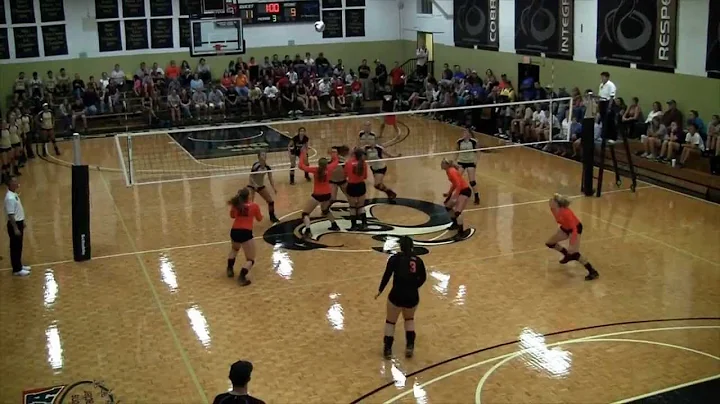 Lady Cobras vs Milligan College Highlights (Volleyball - 10/2/2012)