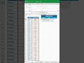 MS Excel Tip 15 #excel #exceltips