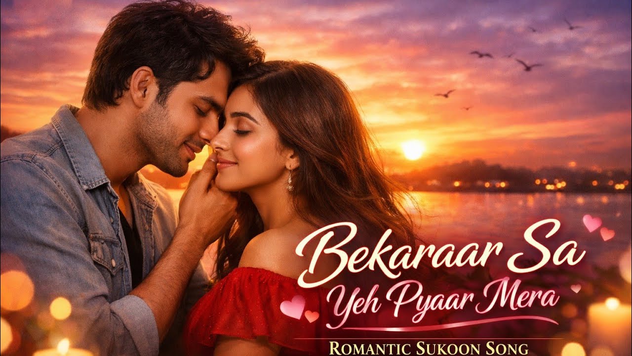 Bekaraar Sa Yeh Pyaar Mera | Romantic Sukoon Song | Love Melody | MV Music Official 