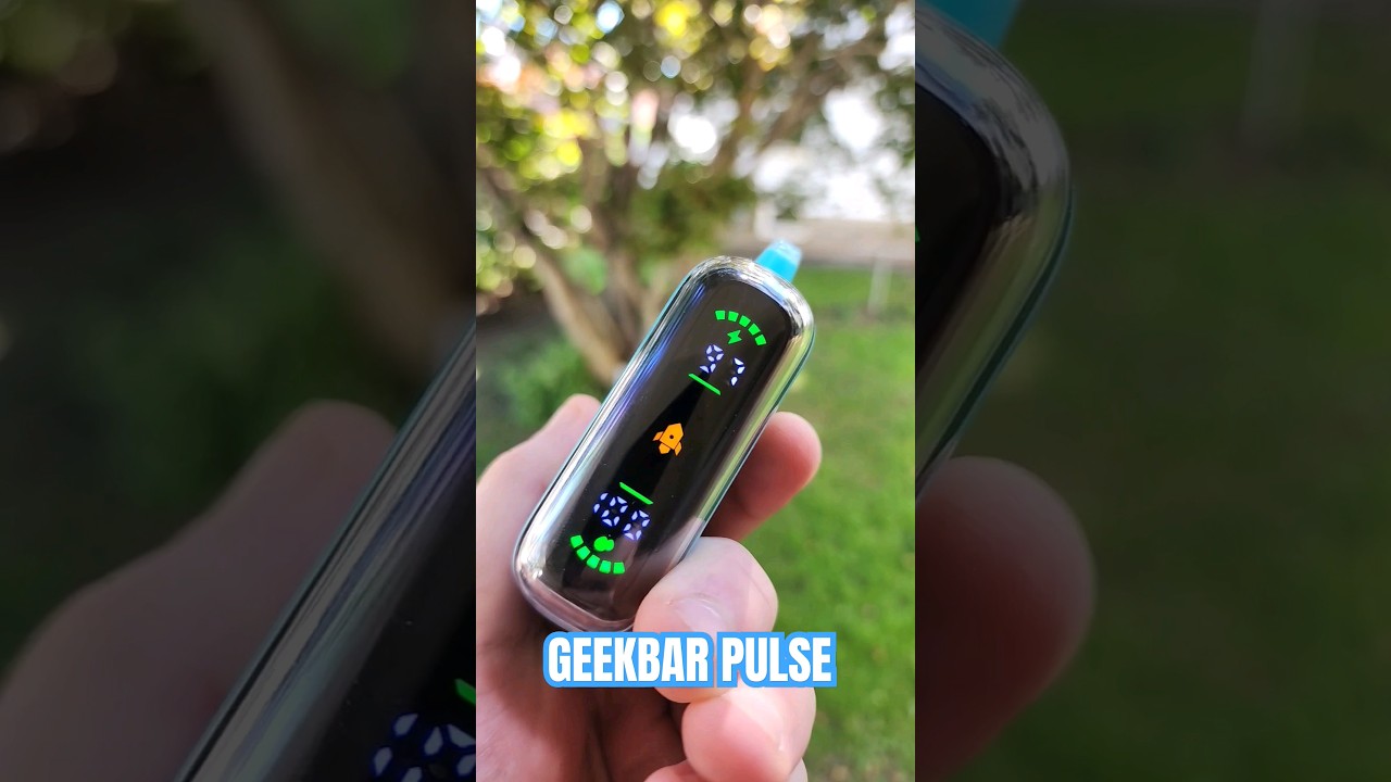 GeekBar Pulse Fcuking Fab Worlds First Full Screen Disposable...