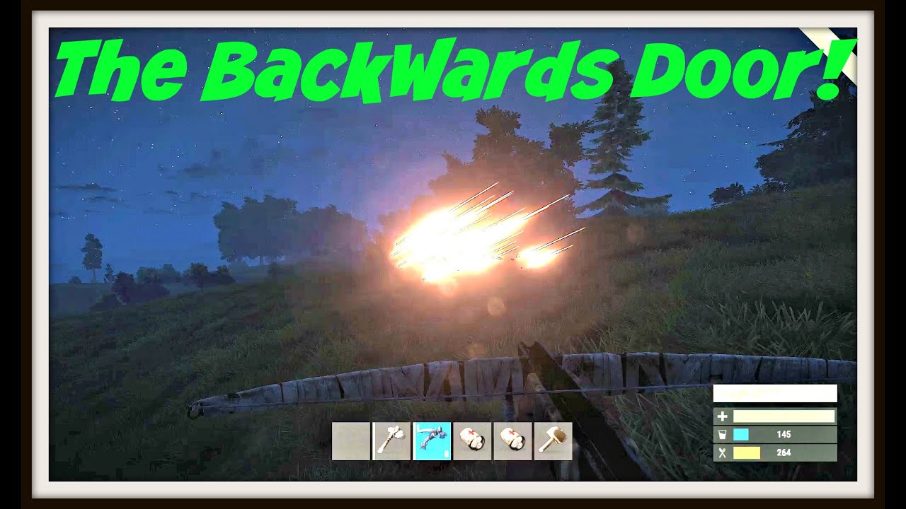 Rust - The BackWards Door! (Raid) - YouTube