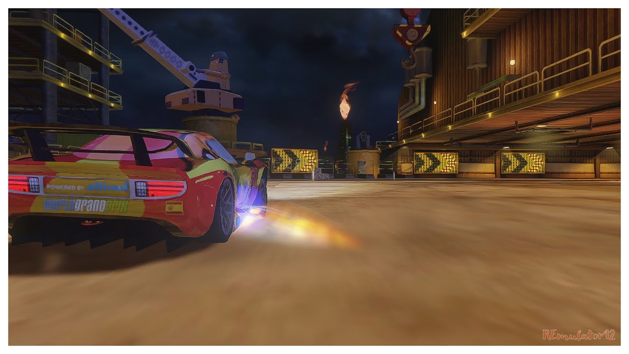 Cars 2 The Video Game | Miguel Camino - Battle Race (Satellite Quake ...