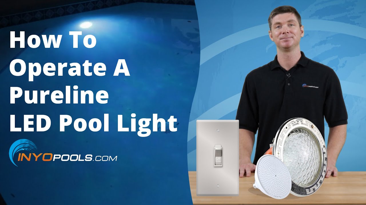 Как управлять светодиодным светильником Pureline для бассейна