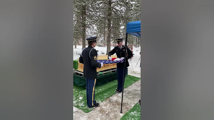 Dad Allreds graveside service ~ Dec. 3, 2022
