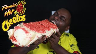 BEAST FEAST DESTROYS MASSIVE HOT CHEETOS BURITO