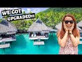 Surprise upgrade OVERWATER BUNGALOW Bora Bora // First day at Conrad Bora Bora - Travel VLOG Day 5