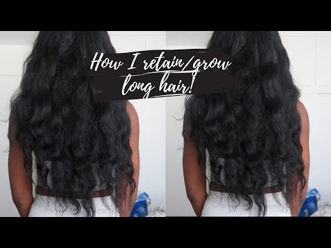 How I Retain/Grow Long Natural Hair | Length Retention 