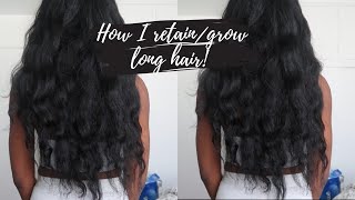 How I Retain/Grow Long Natural Hair | Length Retention 'Tips'