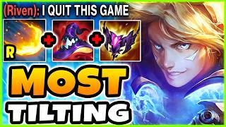 THE BEST WAY TO TILT A TOP LANER (THEY RAGE QUIT) | Off-Meta Locked #13