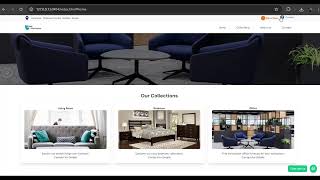 Building My First Furniture Website with Tailwind CSS & JavaScript | Web Development Progress