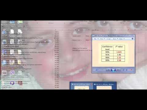 Calculating lower and upper limits for confidence intervals for specific sample