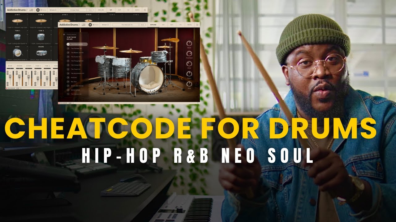 Neo-Soul & RnB Drums Made Easy!  Addictive Drums Vintage Dead