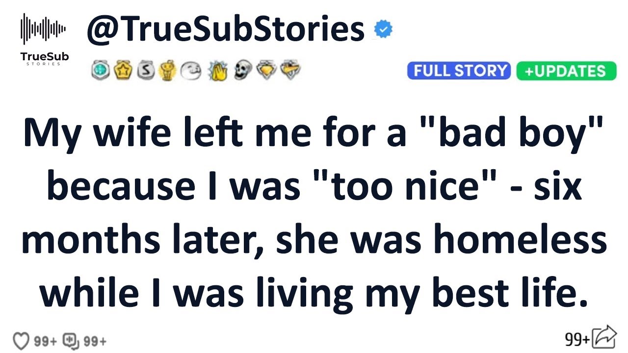 My wife left me for a 