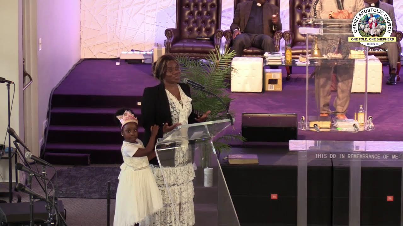 Today's Sunday Service Christ Apostolic Church House of the Word