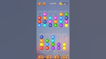 Color Ball Sorting Puzzle Game Level  57 #challenge #games #colorball #gaming #colorgame