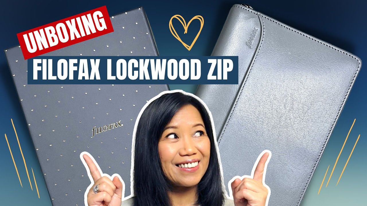 Filofax, Diář Lockwood Zip, A5, concrete | Kancelářské potřeby