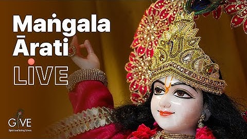 mangala Arati Live from Govardhan Dham