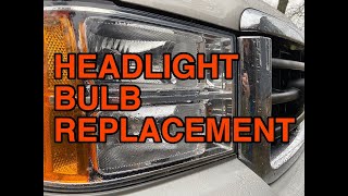07-13 GMC Sierra / Chevy Silverado Passenger Side Headlight Replacement