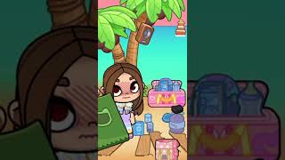 Survivors on an island… and a sudden birth! 🏝️🤯👶 #avatarworld #tocaboca #shorts