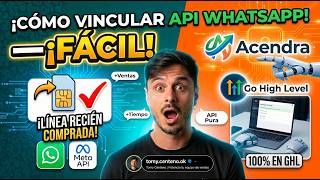 Cómo vincular una línea API WhatsApp - (Fácil - 2026) (GHL)