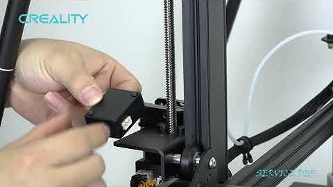 Service tutorial CR 6 MAX the  filament detector replacement