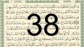 القرآن الكريم - أيمن سويد الصفحة 38