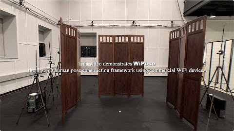 [MobiCom 2020] Towards 3D Human Pose Construction Using WiFi