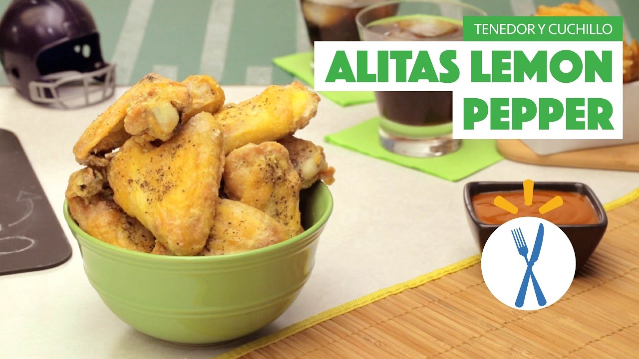 Cómo preparar Alitas Lemon Pepper? - Cocina Fresca - YouTube