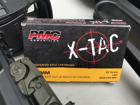 5.56x45mm, 62gr FMJ SS109/M855, PMC X-TAC Velocity Test