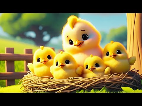 Five little chicks | lullaby for kids | super simple songs | 5 little chicks song