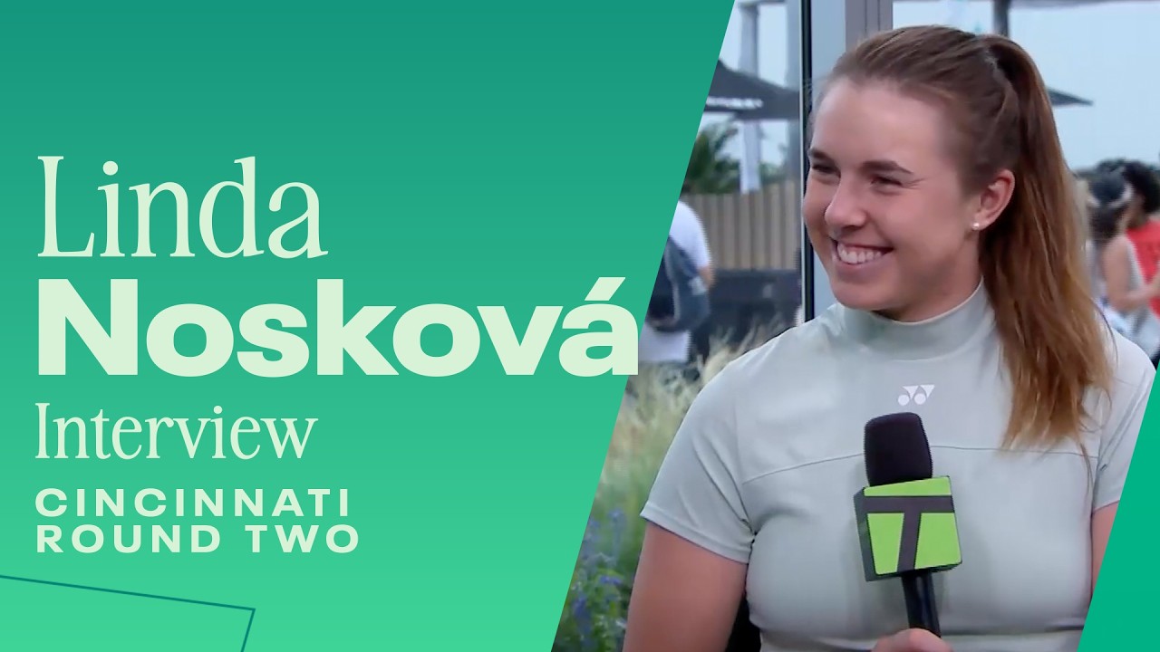 Linda Noskova opens up about life after winning Wimbledon 🤍 | 2026 Cincinnati