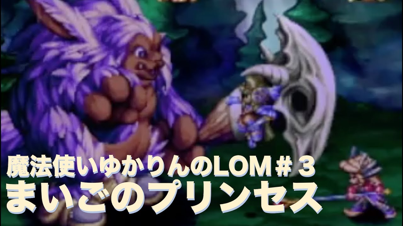 聖剣伝説lom日記 ３ まいごのプリンセス さめのめがね