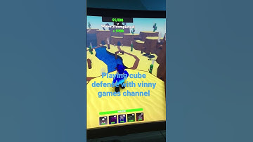Playing cube defense with vinny games channel