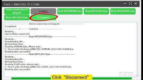 LAUNCH X431 ECU & TCU Programmer: Clone Bosch Ford EMS2302 ECU