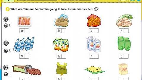 Year 4 CEFR English Get Smart Plus 4 Module 5 Eating right Textbook page 51b