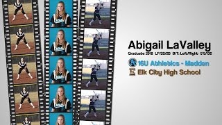 Abigail LaValley - Softball Skills Recruiting Video - Graduate 2018