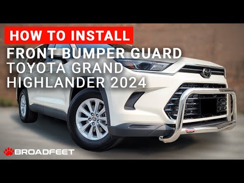 Broadfeet® Rear Parking Bumper Protector fits 2024 Toyota Grand Highlander