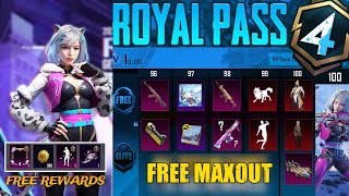😱 Free MaxOut A4 Royal Pass| Free Upgraded DBS Skin | Free Mythic Emotes | PUBGM