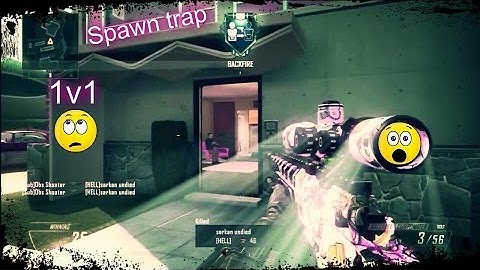 1v1 Spawn Trap on Nuke Town With Fans! 4 piece
