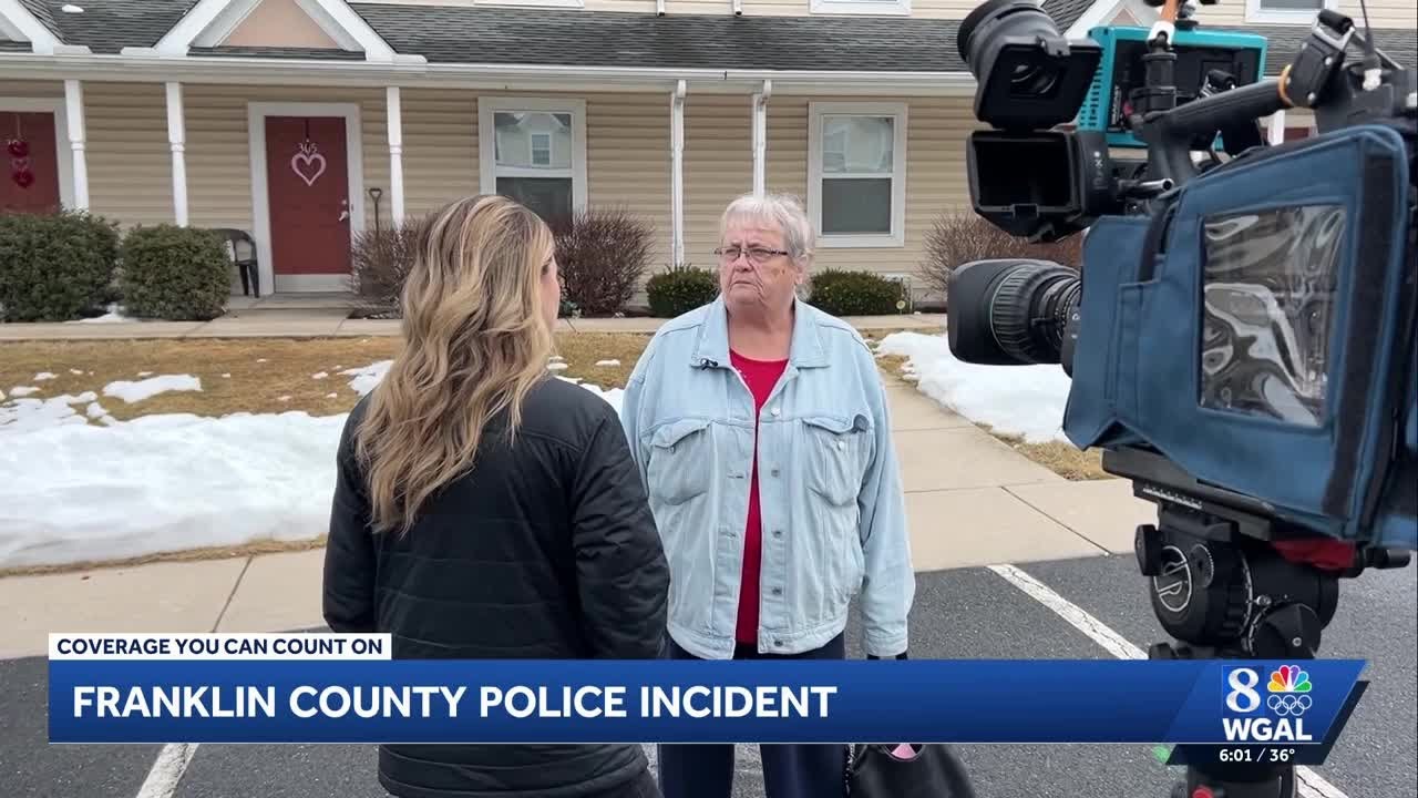 Video shows multiple crime scene markers at police incident