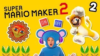 Super Mario Maker 2 | Story Mode EP 2 | Mother Goose Club Let's Play