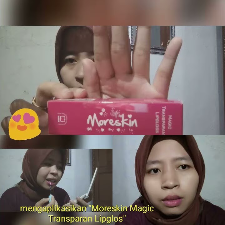 Unboxing dan cara mengaplikasikan 'Moreskin Magic Transparant Lipsgloss'