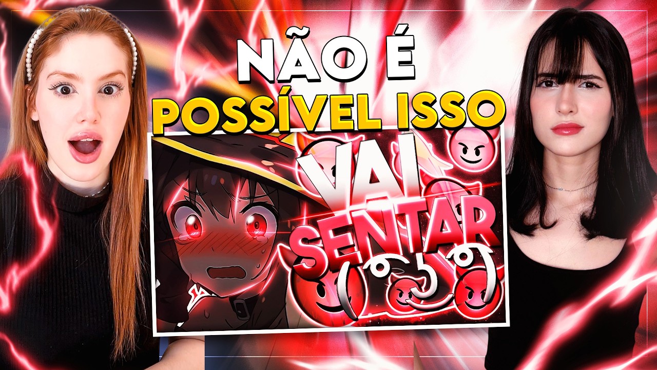 REACT | ZUEIRA ANIME: VAI SENTAR ( ͡° ͜ʖ ͡°) | CR Reacts