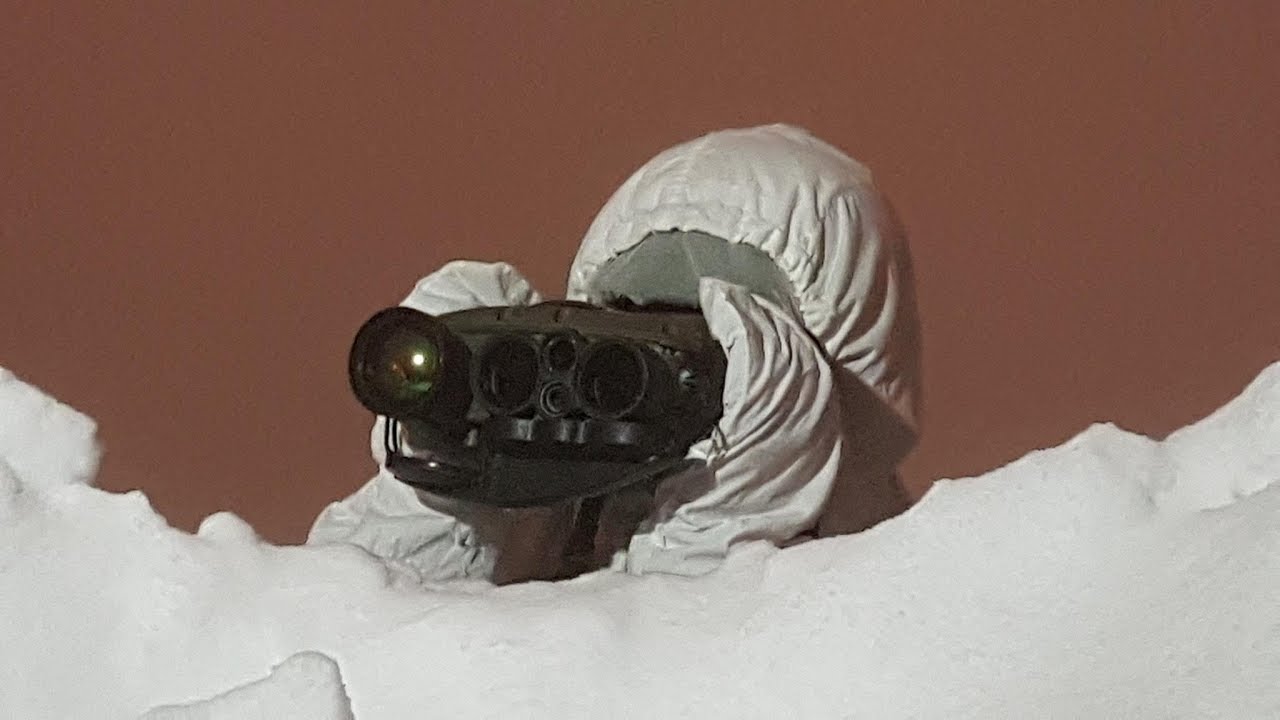 Izvidjači Vojske Srbije u snegu