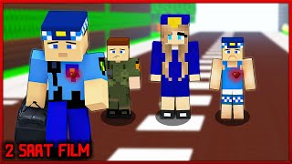 KEREM KOMİSER VE ASLI POLİS FİLMİ  🥰😇  Minecraft Zengin Fakir Hayatı