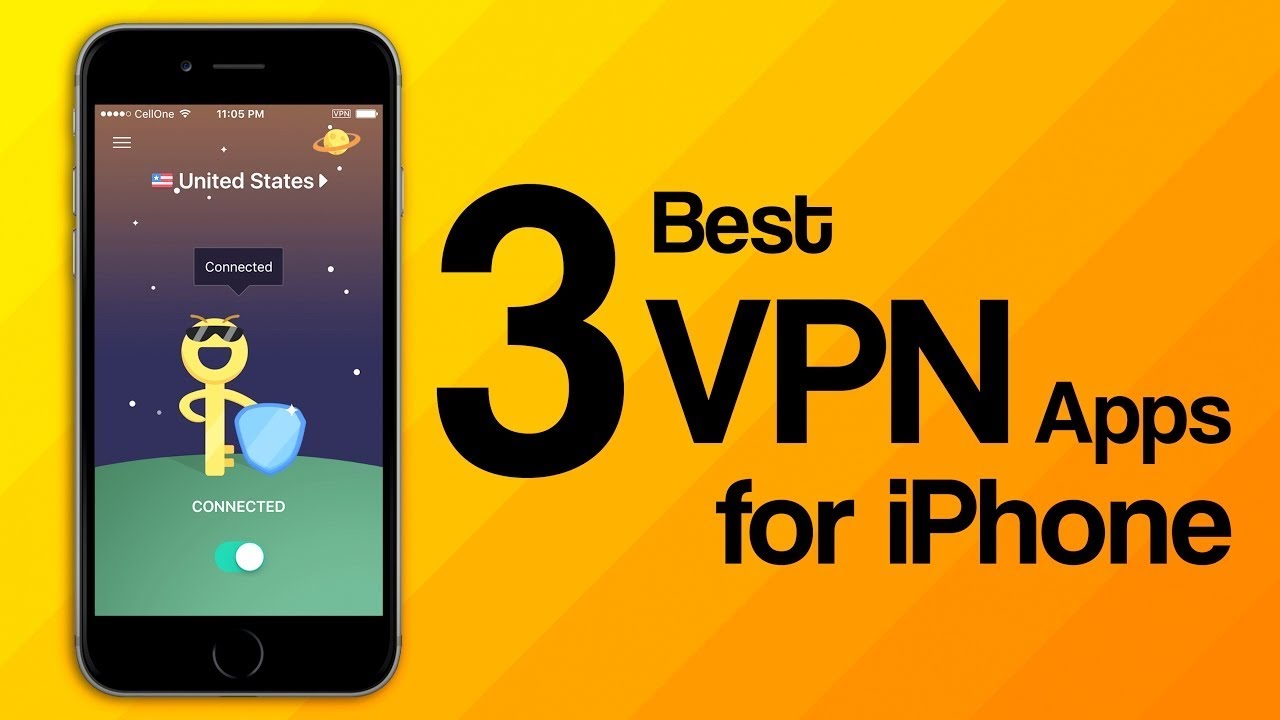 TOP 3 FREE & SECURE IPHONE VPN APPS IN 2020. - YouTube