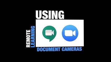 Document Cameras in Zoom and Meets