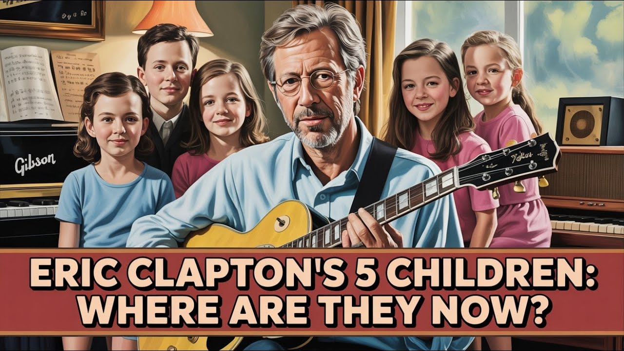 Whatever Happened to Eric Clapton's 5 Children