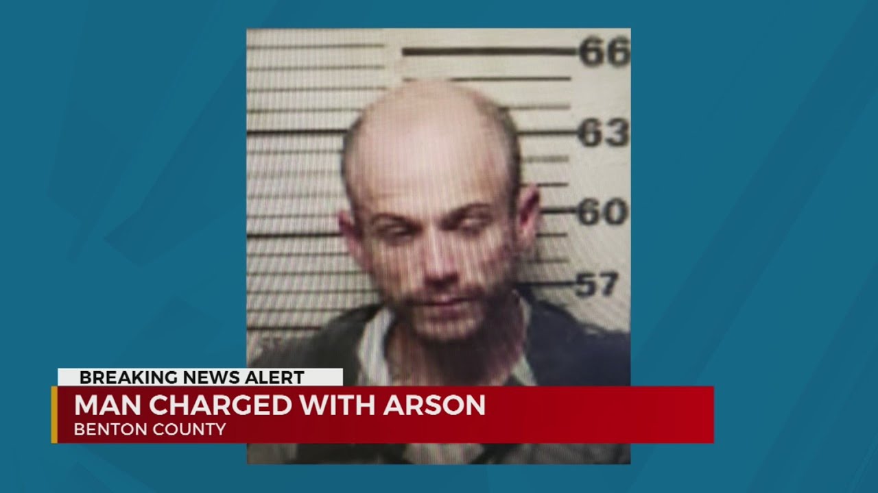 Man charged with arson in Benton County, TN home fire - YouTube