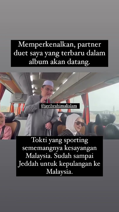 Siti Nurhaliza Karaoke Dalam Bus Perjalanan Ke Jeddah